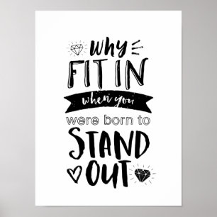 Inspirationsoffert varför passa in vid horn för at poster