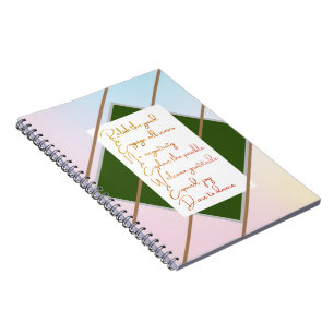 inspirationsplanerare anteckningsbok