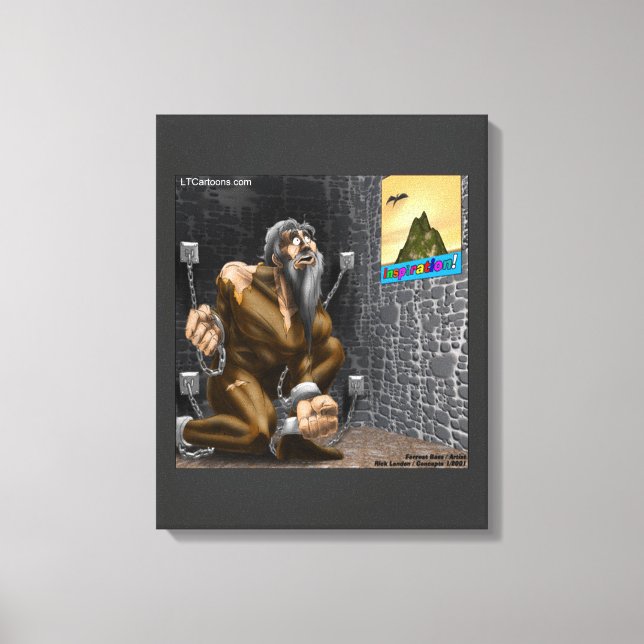Inspirationsrolig serie Motivations Canvastryck (Framsida)