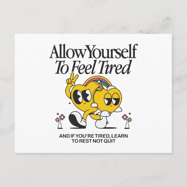 inspirationstecken helg vykort (Framsida)