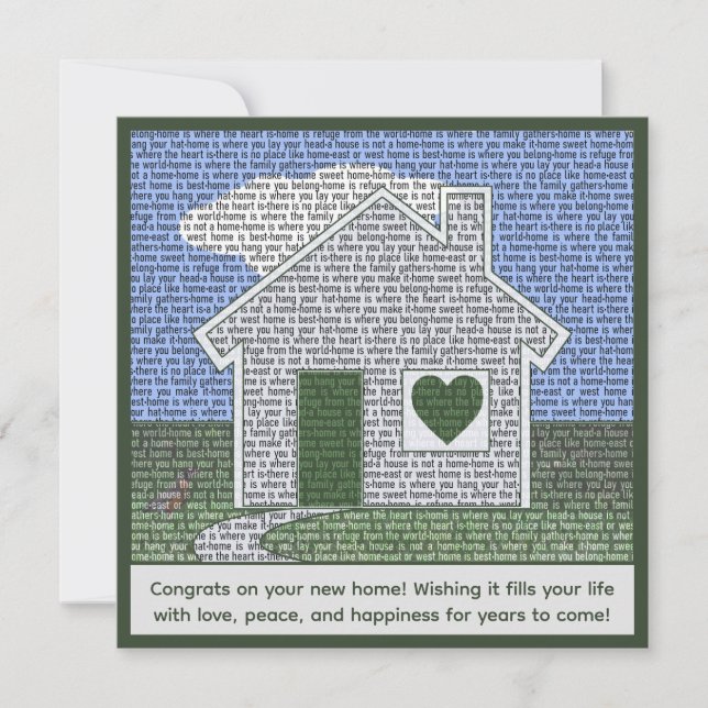 Inspirationstypografi och Gratulerar för nya hem (Framsida)