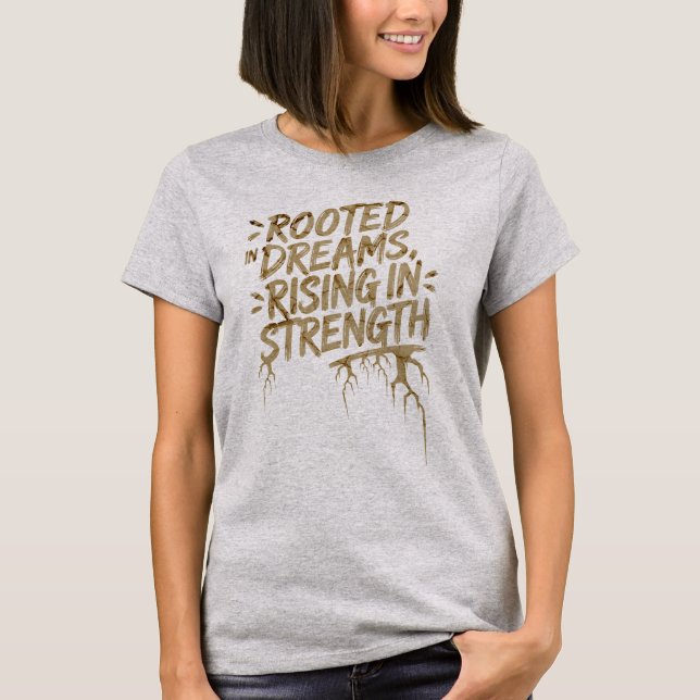 inspirationstypografi t shirt (Framsida)