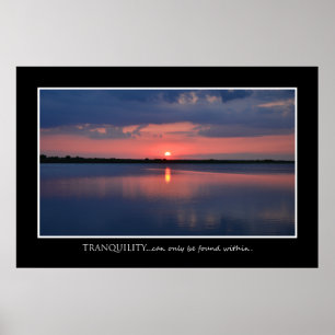 InspirationTranquilityaffisch 36 x 24 Poster