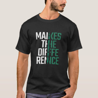 Inspire-ändring - gör skillnad t shirt
