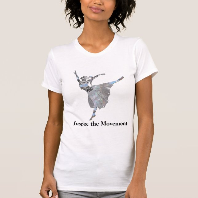 Inspire Anpassadet Movement Tee Shirt (Framsida)