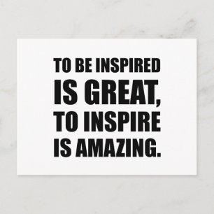 Inspire är Fantastisk Vykort