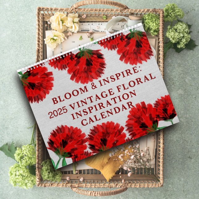 Inspire & Bloom 2025 Botanical|Motiveringsofferter Kalender (Skapare uppladdad)