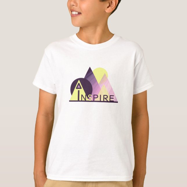 "INSPIRE" Boys T-Shirt (Framsida)