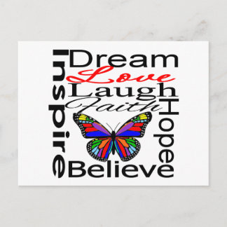 Inspire Collage Vykort