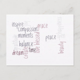Inspire Compassion Vykort