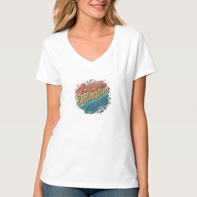 Inspire din resa t shirt (Framsida)