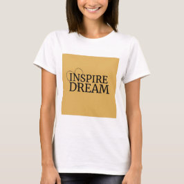 Inspire Dream Logotyp Tee | Minimal hjärtdesign