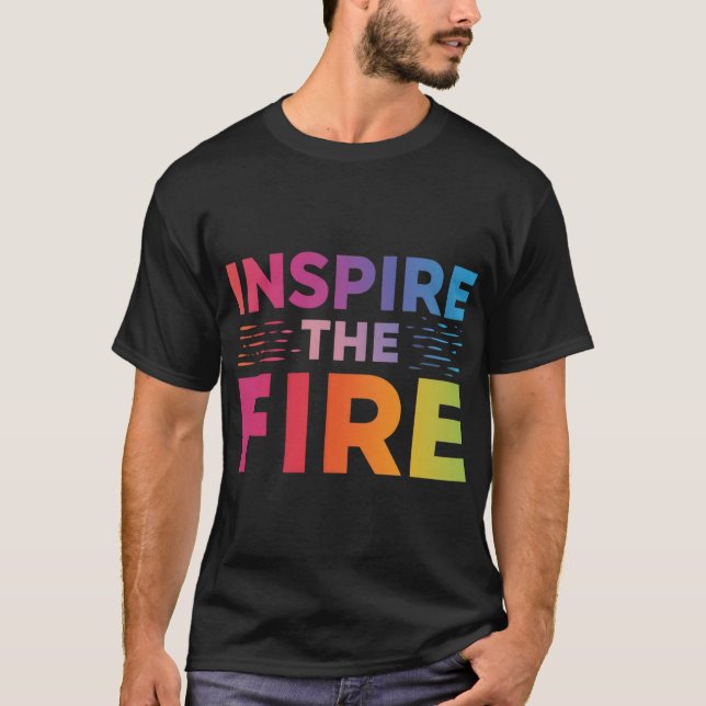 Inspire elden. t shirt (Framsida)