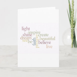 Inspire Faith Kort