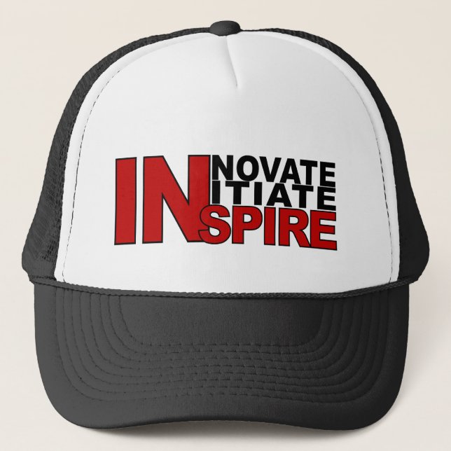 INSPIRE hat - välj färg Truckerkeps (Framsida)