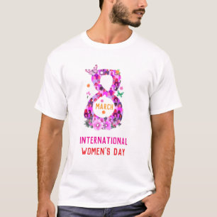 Inspire Inclusion Internationell Women's 8 March T Shirt