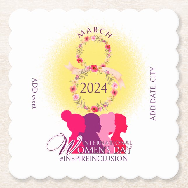 Inspire-inkludering i dag 8 i Internationell Underlägg Papper (Framsida)