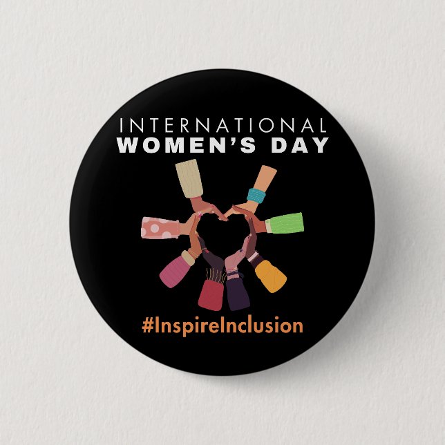 Inspire Inspire Inspire Women's Day i Internatione Knapp (Framsida)