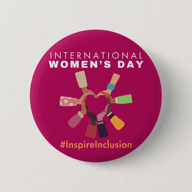 Inspire Inspire International Women's Day Knapp (Framsida)