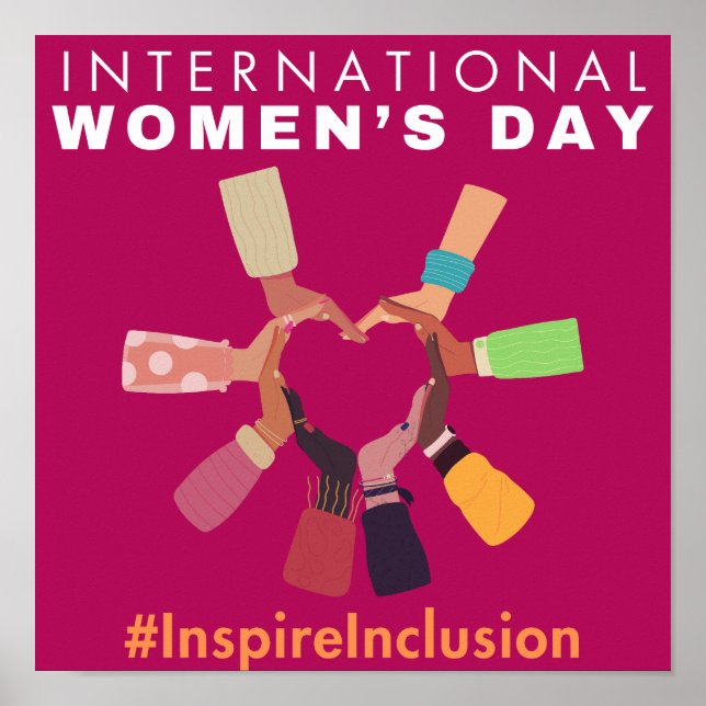 Inspire Inspire International Women's Day Poster (Framsidan)