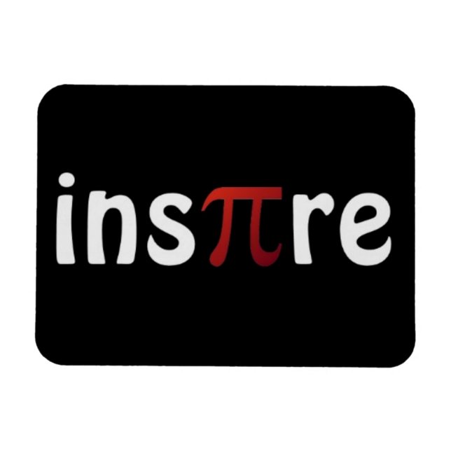 Inspire Math Pi Day Magnet (Horisontell)