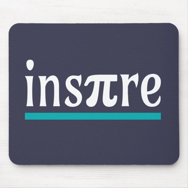 Inspire Math Pun Funny Inspirational Musmatta (Framsidan)