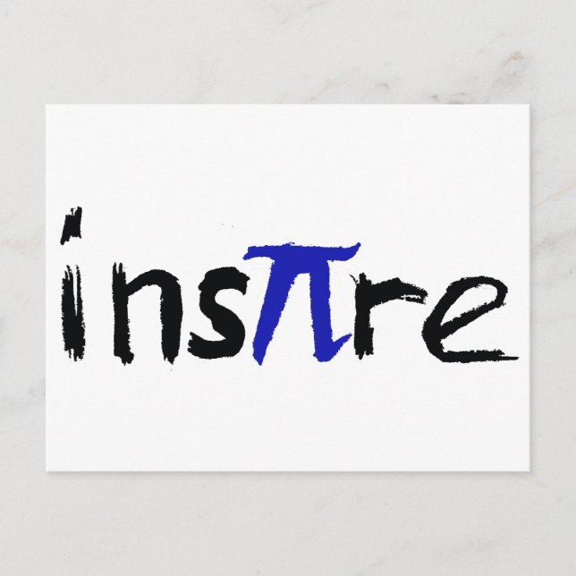 Inspire Math-vykort Vykort (Framsida)