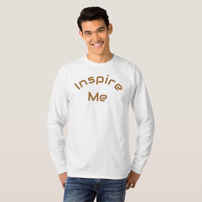 Inspire Me T-Shirt (Hel framsida)