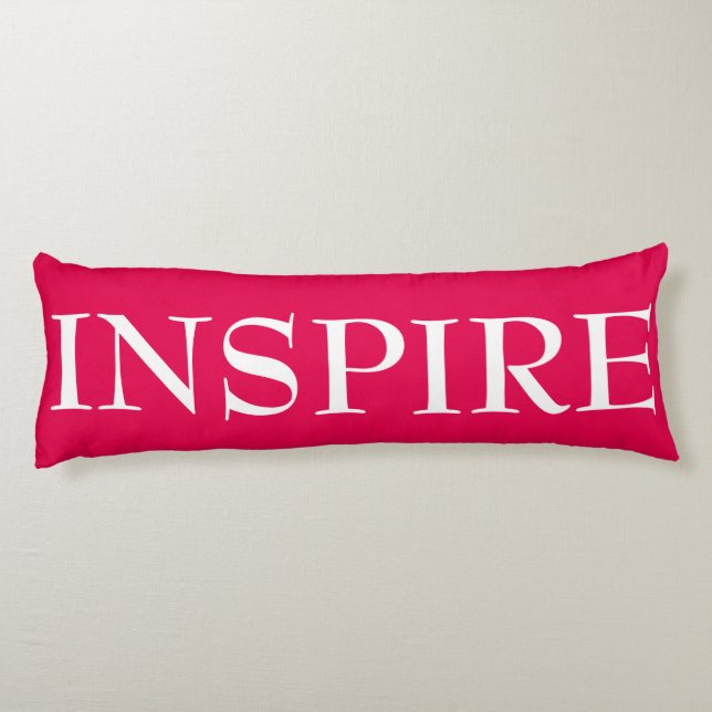 INSPIRE MOTIVATE Body Pillow Kroppskudde (Baksidan)