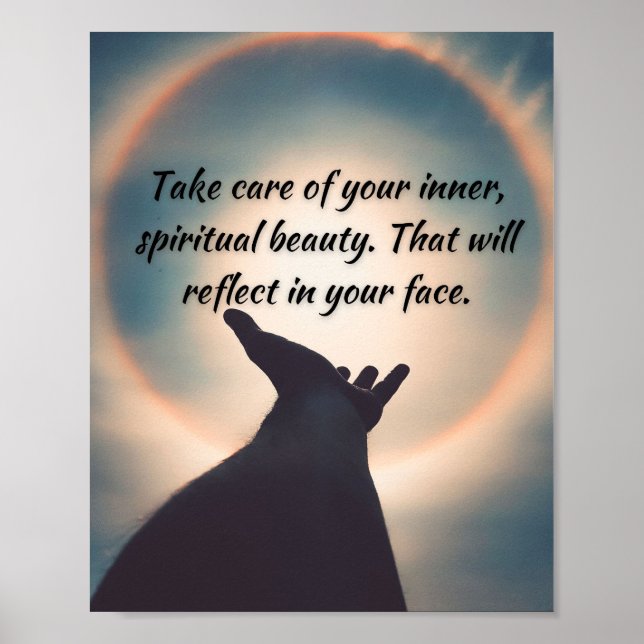 Inspire och motivation med vår fantastisk poster (Framsidan)