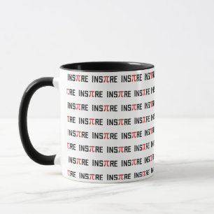 InsPire Pi-dag Lycklig Pi day Math Gifts Mugg