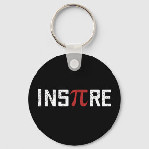InsPire Pi-dag Lycklig Pi Day Math Nyckelring