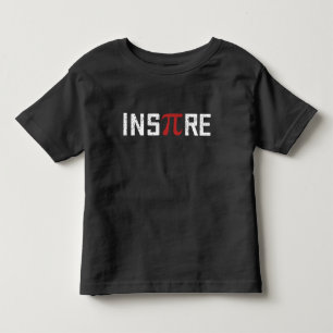 InsPire Pi-dag Lycklig Pi Day Math T Shirt