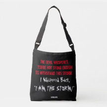 INSPIRE RED & WHITE WARRIOR QUOTE ON BLACK BAKGR