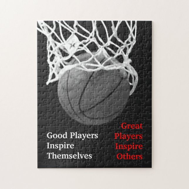 Inspire-spelare för basketboll pussel (Vertikal)