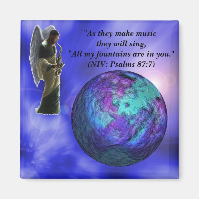 Inspire World Scripture Magnet (Framsidan)