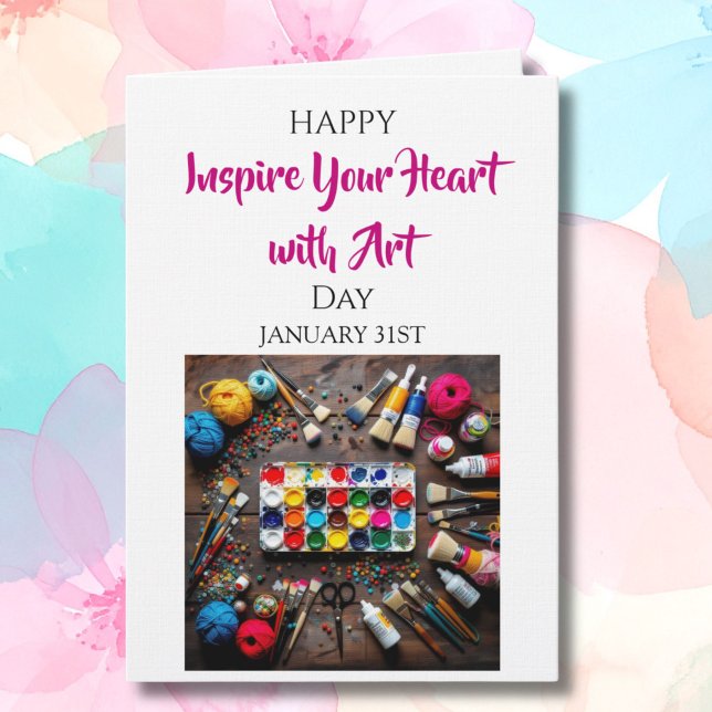 Inspire Your Heart with Art | January 31st  Kort (Skapare uppladdad)