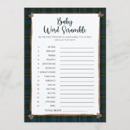 Inspired Baby Shower Game