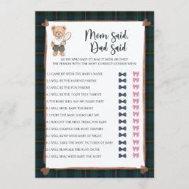 Inspired Baby Shower Game