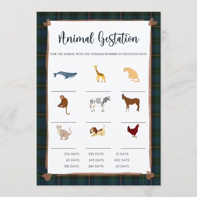 Inspired Baby Shower Game (Framsida)