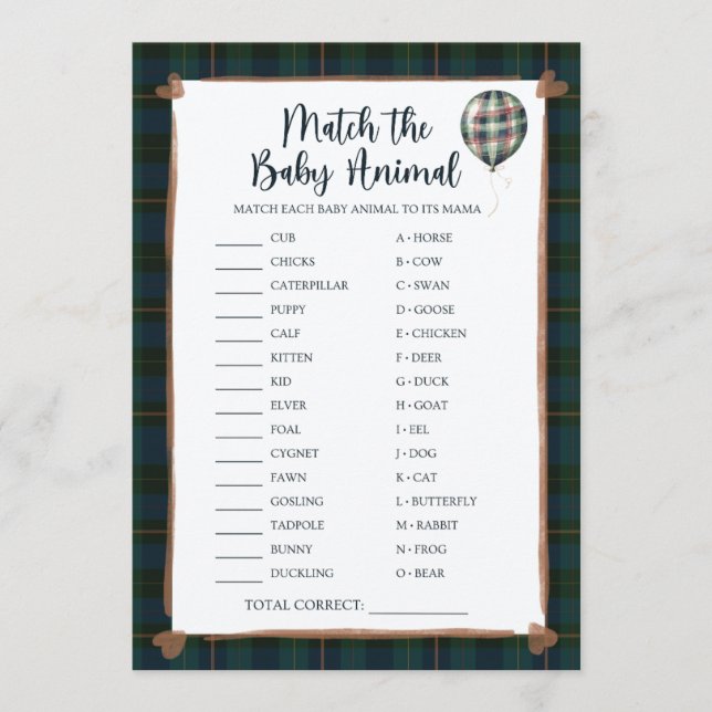 Inspired Baby Shower Game (Framsida)