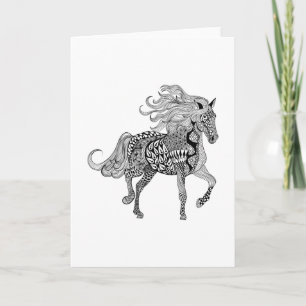 Inspired Black Horse Kort