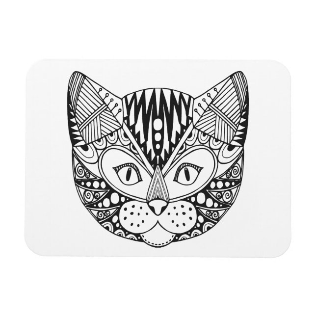 Inspired Cat Magnet (Horisontell)