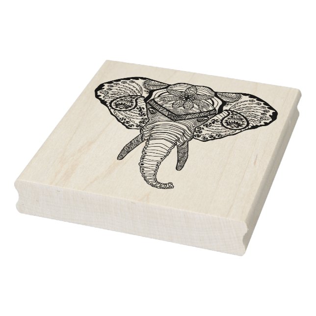 Inspired Elphant Head Stämpel (Stämpel)