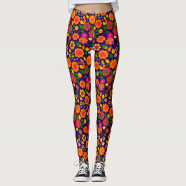 Inspired Flowers i Vild 1970 Leggings