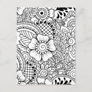 Inspired Flowers Vykort