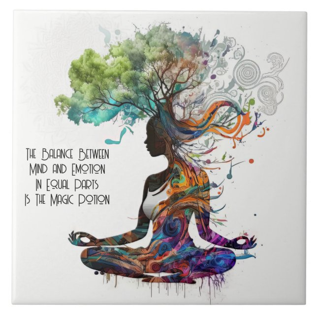 Inspired Magic Ption Ceramic Tile Kakelplatta (Framsidan)