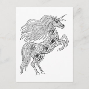 Inspired Magic Unicorn Vykort