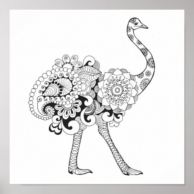 Inspired Ostrich 2 Poster (Framsidan)