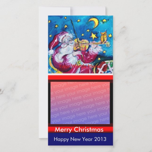 INSPIRED SANTA CHRISTMAS FOTOMALL JULKORT (Framsida)